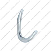 Мебельный крючок матовый хром KR-0080 SC Мебельный крючок матовый хром KR-0080 SC