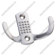 Мебельный крючок матовый хром KR-0060 SC Мебельный крючок матовый хром KR-0060 SC