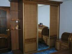 Шкаф-купе для спальни Модерн с ротанговым полотном Шкаф-купе для спальни Модерн с ротанговым полотном