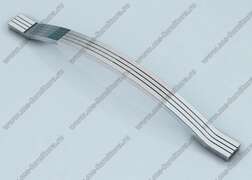 Ручка-скоба 224 мм хром AK-224-02