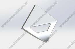 Ручка-кнопка 64 мм хром K45-64-02 Ручка-кнопка 64 мм хром K45-64-02