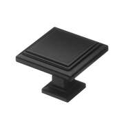 Ручка-кнопка матовый черный RK-105 BL Ручка-кнопка матовый черный RK-105 BL