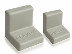 Заглушка для уголка Grandis пластиковый серый 25х25 мм Заглушка для уголка Grandis пластиковый серый 25х25 мм