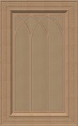Фасад с переплетом Готика 2-филенка Грация Фасад с переплетом Готика 2-филенка Грация