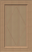 Фасад с переплетом Ромб 1-филенка Грация Фасад с переплетом Ромб 1-филенка Грация