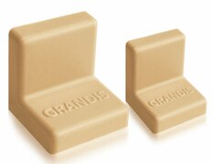 Заглушка для уголка Grandis пластиковый груша 25х25 мм Заглушка для уголка Grandis пластиковый груша 25х25 мм