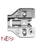 Планка ответная для петель NEO с эксцентриковой регулировкой H5010 Планка ответная для петель NEO с эксцентриковой регулировкой H5010