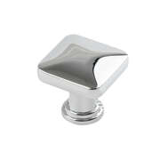 Ручка-кнопка, хром, K-2392