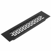 Вентиляционная решетка 60х245 Черная GTV KK-W60245-M2 Вентиляционная решетка 60х245 Черная GTV KK-W60245-M2