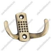 Мебельный крючок бронза KR-0060 BA Мебельный крючок бронза KR-0060 BA