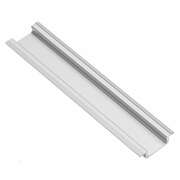 Алюминиевый профиль GLAX врезной, 2м, цвет серебро GTV Алюминиевый профиль GLAX врезной, 2м, цвет серебро GTV