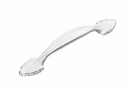 Ручка-скоба 96 мм белый + хром ХЛОПОК RS472CP/W.3/96 Ручка-скоба 96 мм белый + хром ХЛОПОК RS472CP/W.3/96