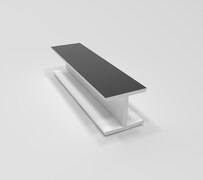 Соединение 180 град 100 мм №22 Черный глянец