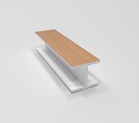 Соединение 180 град 100 мм №6 Миланский Орех Соединение 180 град 100 мм №6 Миланский Орех