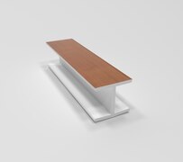 Соединение 180 град 100 мм №7 Вишня