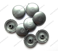 Заглушка под эксцентрик пластик Металлик №17 Заглушка под эксцентрик пластик Металлик №17