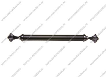 Ручка-скоба 160 мм антрацит/матовый черный 832-160-V4/V5 2