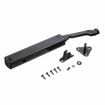 Подъёмный механизм MINILIFTNEW LIGHT - без доводчика, для фасада 2-3 кг, черный GTV 1
