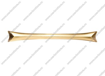 Ручка-скоба 160 мм шлифованное золото K284-160-16 3