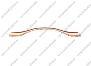 Ручка-скоба 160 мм шлифованное розовое золото K284-160-46 2