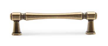 Ручка-скоба 96 мм старинная латунь GRETA RS310AB.4/96 2