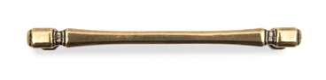 Ручка-скоба 128 мм старинная латунь GRETA RS310AB.4/128 3