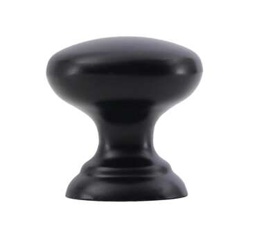 Ручка-кнопка матовый черный URSULA RC433BL.4 2