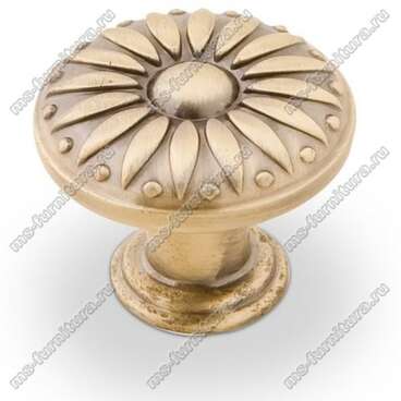 Ручка-кнопка античная бронза 16-003 1