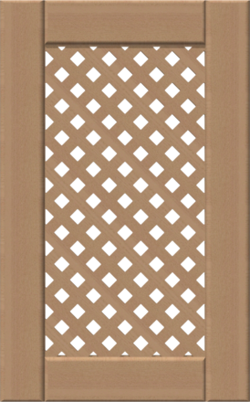 Фасад с решеткой диагональной Модерн 1