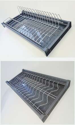 АМ-800-SS G Посудосушитель "PERFETTA" 2-х уровневый нержавеющая сталь, 800 мм 1