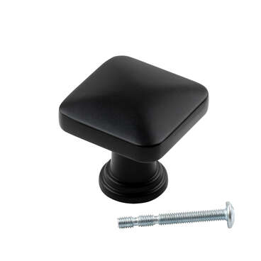 Ручка-кнопка, матовый черный, K-2392 BL 2