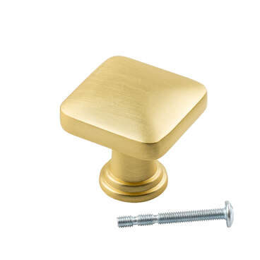 Ручка-кнопка, матовое золото, K-2392 BSG 2