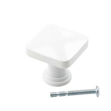 Ручка-кнопка, белый K-2392 WT 2