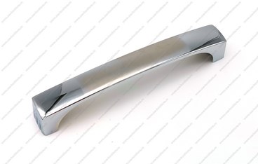 Ручка-скоба 128 мм хром+нержавеющая сталь K920-128-25 1
