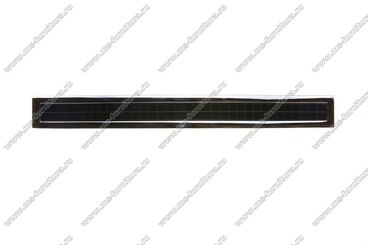 Ручка-скоба 224 мм хром со вставкой черный BT224-02/04 3