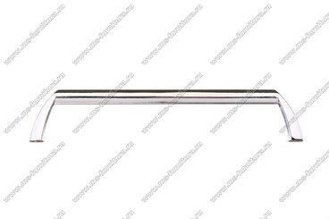 Ручка-скоба 128 мм хром+нержавеющая сталь U-128-25 3