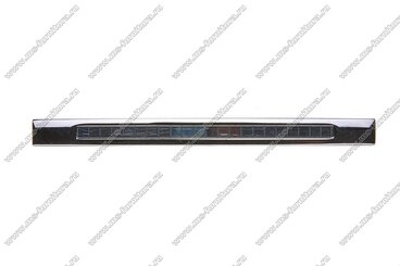 Ручка-скоба 128 мм хром+хром TN-128-02/02 2