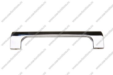Ручка-скоба 128 мм хром+нержавеющая сталь TX-128-25 3