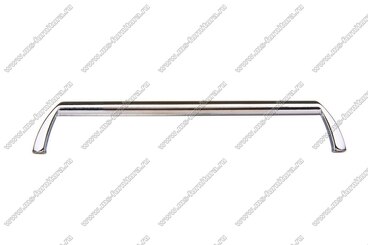 Ручка-скоба 160 мм хром+нержавеющая сталь U-160-25 3