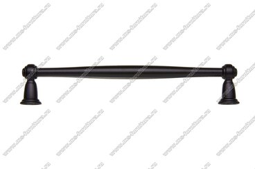 Ручка-скоба 160 мм матовый черный 5405-012 3