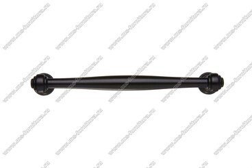 Ручка-скоба 128 мм матовый черный 5404-012 2