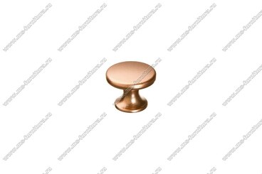 Ручка-кнопка матовое розовое золото 6071-096 1