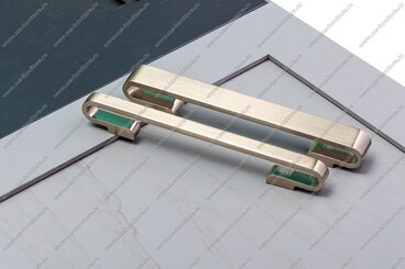 Ручка-скоба 128 мм полированный никель 231-128-V02 4