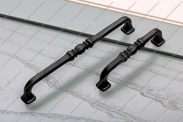 Ручка-скоба 160 мм матовый черный 813-160-V05 5