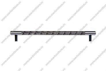 Ручка-рейлинг 224 мм хром+черный 14.259-011 3