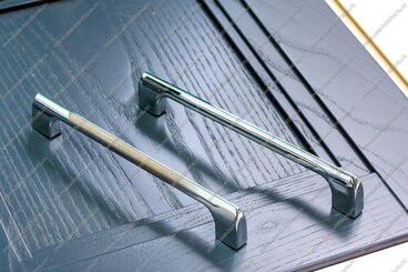 Ручка-скоба 160 мм хром+нержавеющая сталь TX-160-25 8