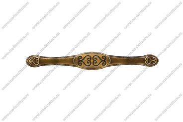Ручка-скоба 128 мм античная бронза 5418-08 3
