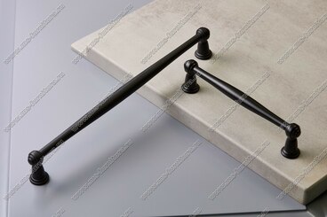 Ручка-скоба 160 мм матовый черный 5405-012 4