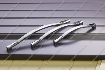 Ручка-скоба 192 мм хром+нержавеющая сталь ET-192-25 4
