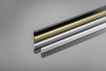 Ручка мебельная алюминиевая PILLAR L-1200 мм, шлифованное золото UA-PILLAR-1200-22 2